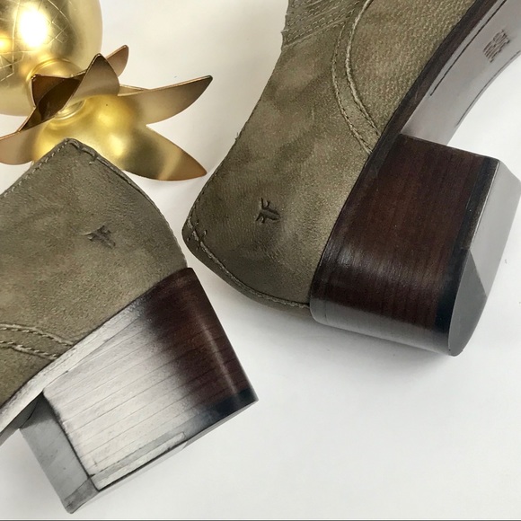 NWT Frye Eleanor Shortie Western Leather Boots - Picture 4 of 8